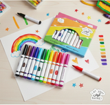 Let your SHINE! – 12 Washable Broad Line Markers
