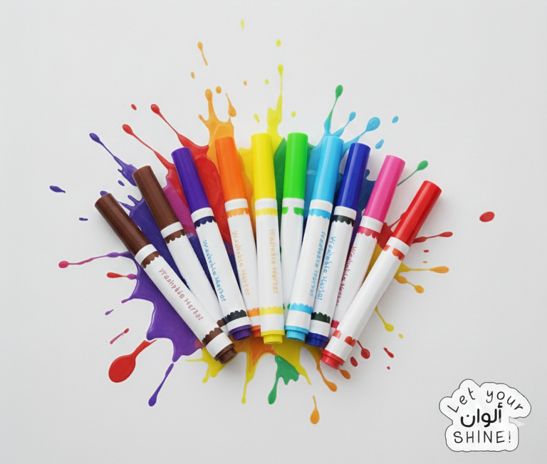 Let your SHINE! – 12 Washable Broad Line Markers