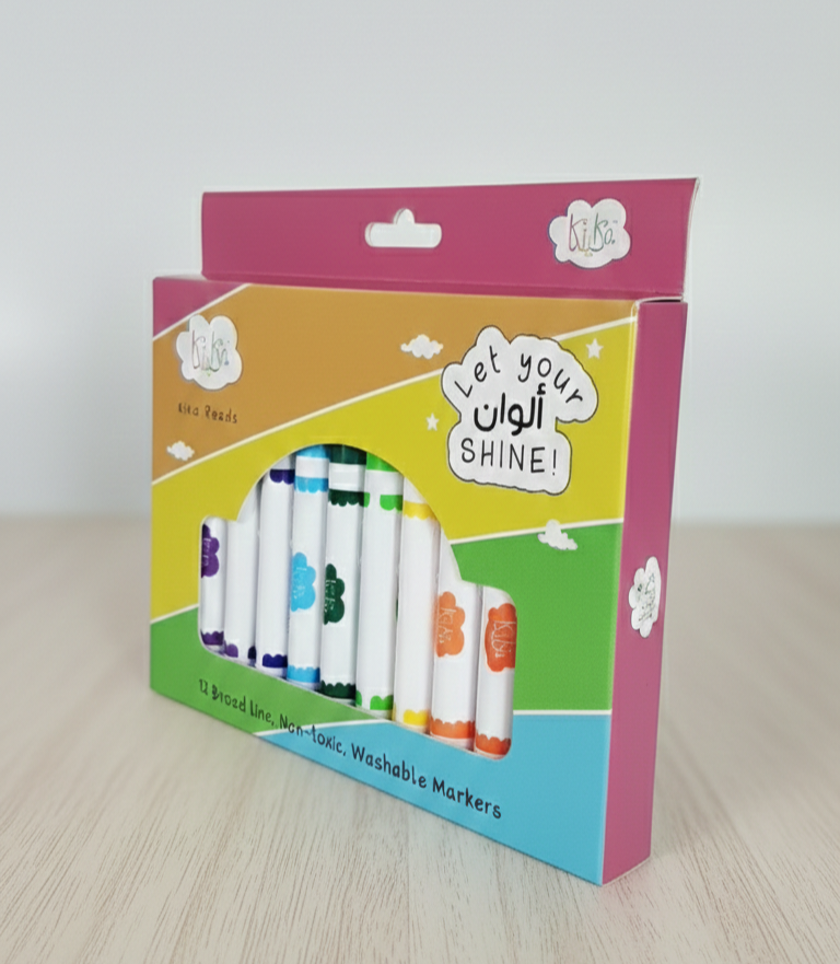 Let your SHINE! – 12 Washable Broad Line Markers