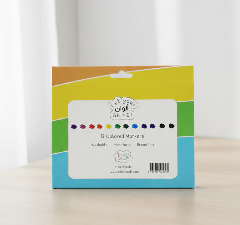 Let your SHINE! – 12 Washable Broad Line Markers